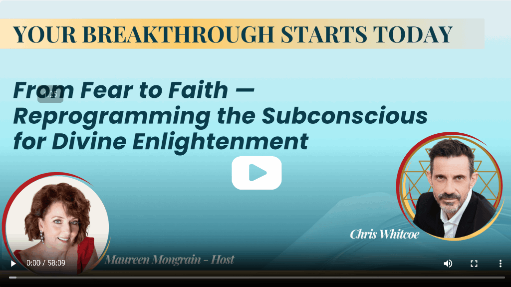 Be Your Own Healer video podcast with Chris Whitcoe